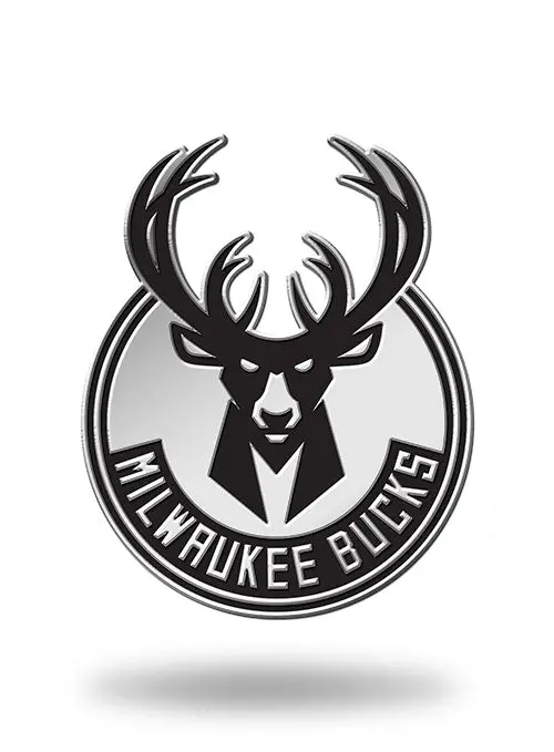 Rico Industries Milwaukee Bucks Auto Emblem – Global Series 1