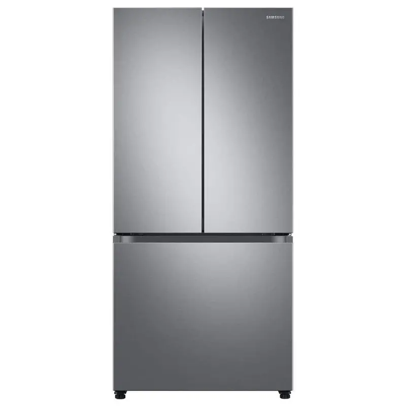 Samsung 25 Cu. Ft. 33-Inch Wide Smart 3-Door French Door Refrigerator With Beverage Center And Dual Ice – Stainless Steel 1