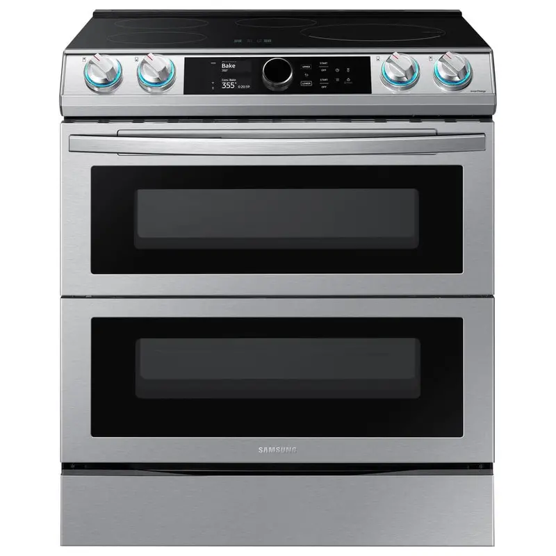 Samsung 6.3 Cu. Ft. Slide-In Induction Range With Air Fry, 4 Burners, And Fingerprint-Resistant Stainless Steel 1