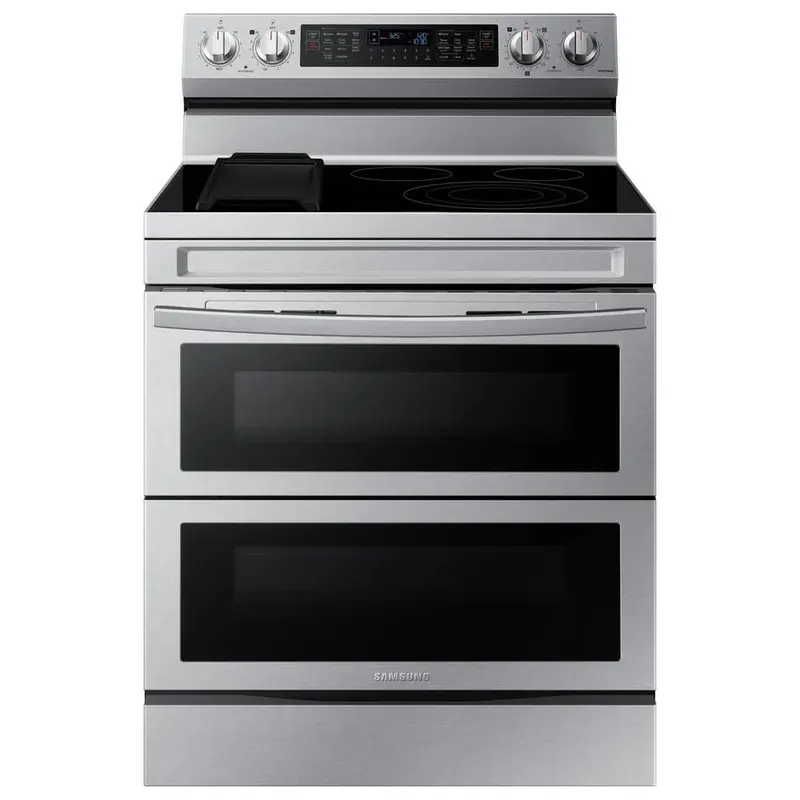 Samsung 6.3 Cu. Ft. Smart Freestanding Electric Range With Flex Duo Dual Ovens & Fingerprint-Resistant Finish 1