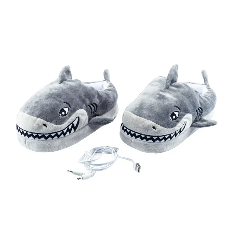 Shark Feet™ Heated Electric Slippers For Warmth & Comfort 1