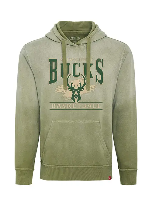 Sportiqe Blake Logo Milwaukee Bucks Hooded Sweatshirt 1