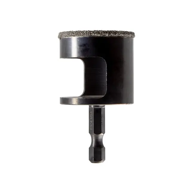 Spyder 1-1/4-Inch Diamond Edge Arbored Hole Saw 1