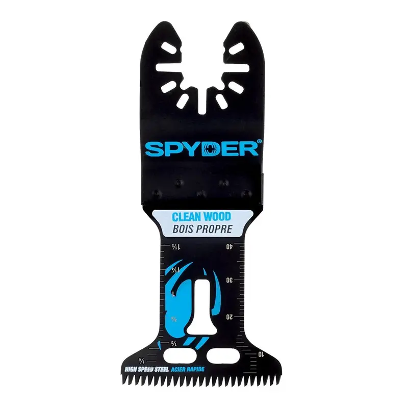Spyder 1-3/4-Inch Hss Oscillating Blade For Smooth Wood Cuts 1