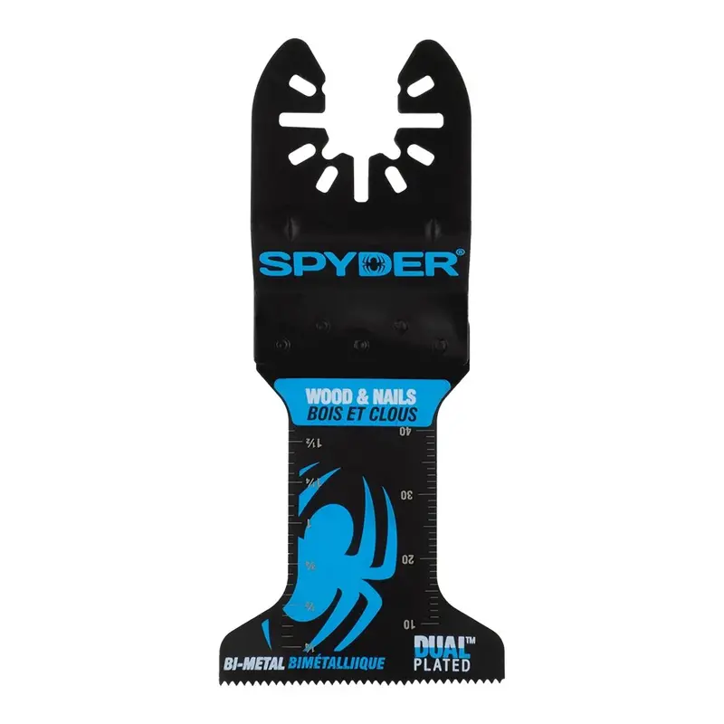 Spyder 1-3/4-Inch Oscillating Blade For Wood And Nails — High-Carbon Steel 1