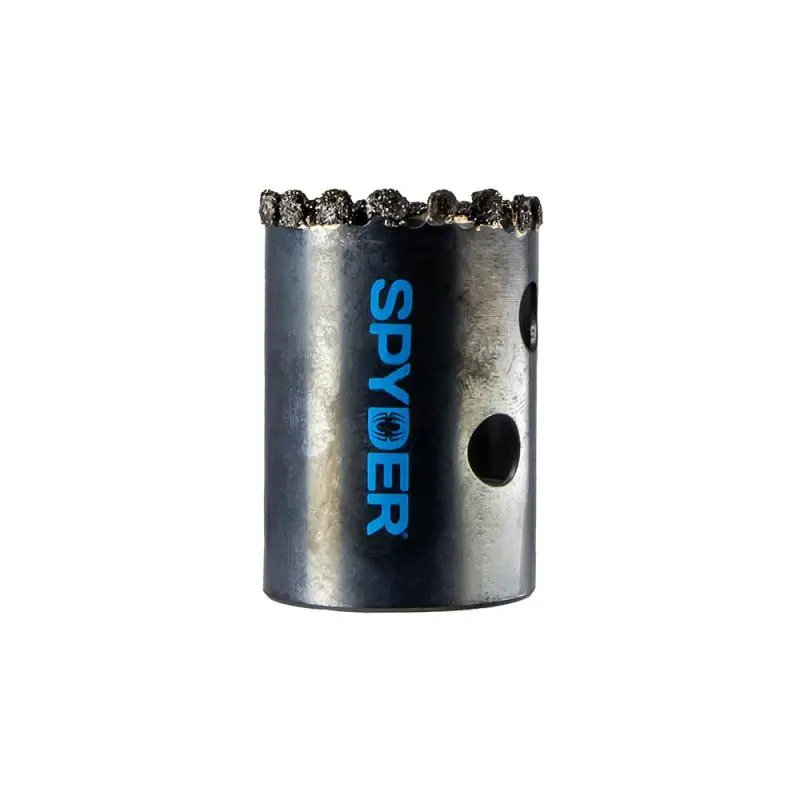Spyder 1-3/8-Inch Diamond-Coated Non-Arbored Hole Saw 1
