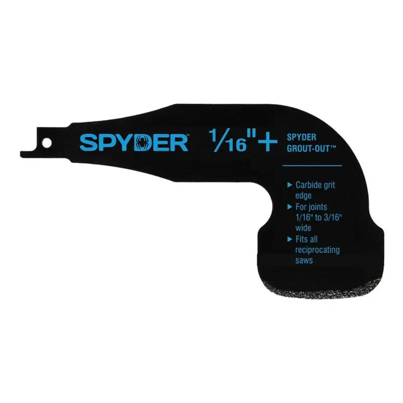 Spyder 100263 Grout Removal Attachment For Reciprocating Saws 1