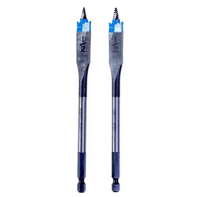 Spyder 11029 2-Piece Spade Bit Set – 1/2" × 6" 1