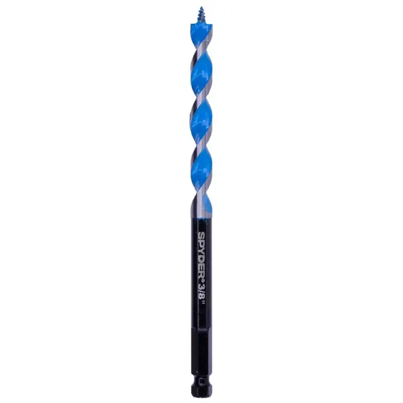 Spyder 12002 Auger Drill Bit – 3/8" Diameter × 6-1/2" 1
