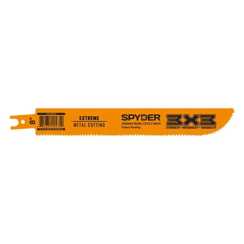 Spyder 200205 Double-Sided Bi-Metal Metal Cutting Blade – 8" X 10/14 Tpi 1