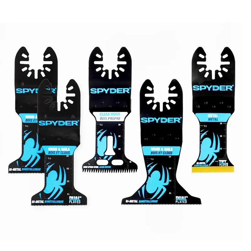 Spyder 5-Piece Bi-Metal Oscillating Blade Variety Pack 1