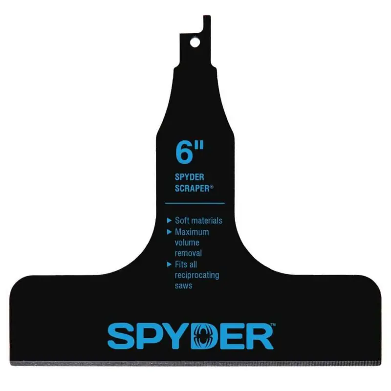Spyder 6" Bulk Scraper – Unpackaged, Barcode-Printed For Inventory 1