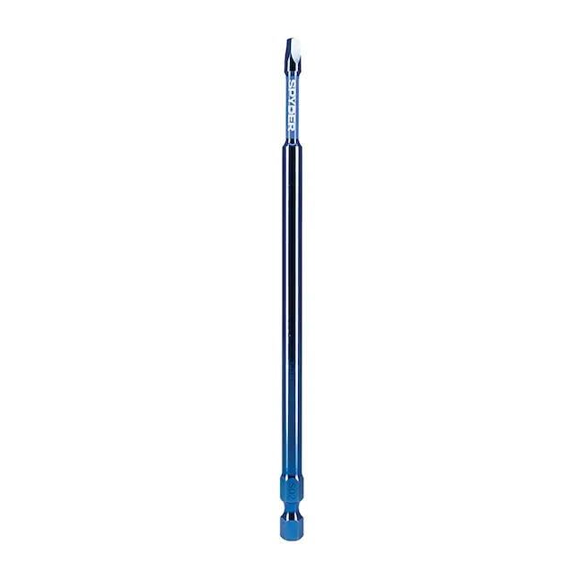 Spyder Mach-Blue Sq2 Square Drive Impact Bit – 1/4" Shank, 6" Length 1