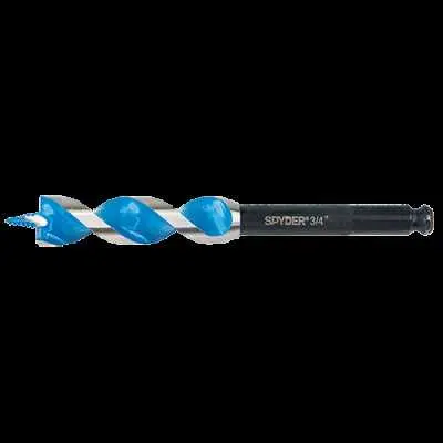 Spyder Stinger Auger Bit – 1-1/8" Diameter × 6-1/2", Fast-Cutting Design 1