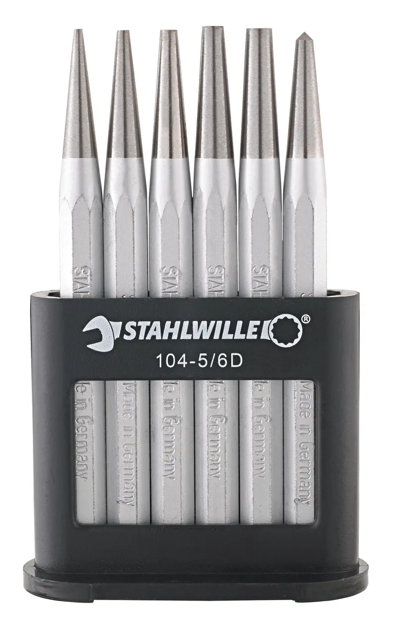 Stahlwille 104-5/6 Sat Set – Drift, Center, And Starting Punches – Model 96700601 1