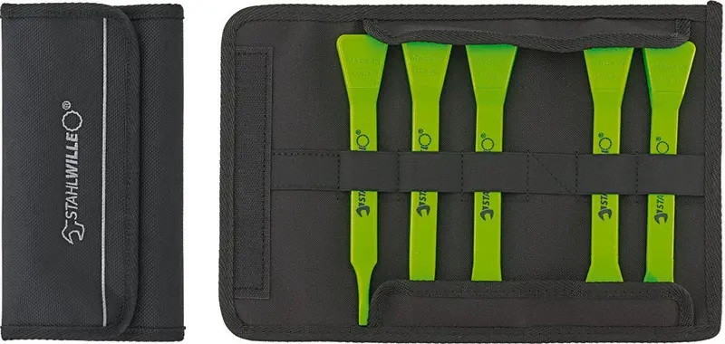 Stahlwille 10682/5 Plastic Scraper Set – 5-Piece Non-Marring Scraping Tools, Model 96722700 1