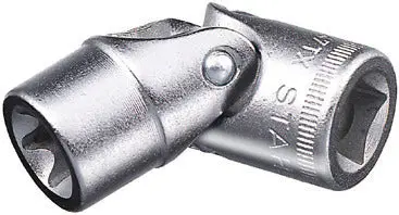 Stahlwille 2070010 47Mm E10 Torx Flex Socket (3/8" Drive) 1