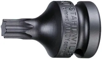 Stahlwille 23070045 — 1/4" Drive T45 Torx Impact Socket, Anti-Cam-Out Geometry 1
