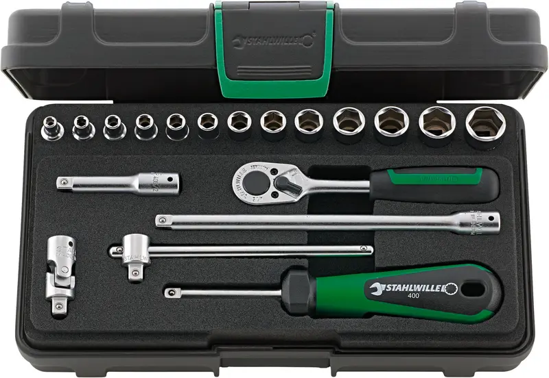 Stahlwille Kn Socket Set: 40/13/6 Piece 1