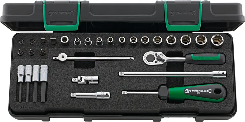 Stahlwille Kn Socket Set: 40/23/7 Piece 1