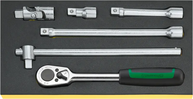 Stahlwille Tcs 1/2–512/6 1/2" Drive Tool Collection In Tcs Insert 1
