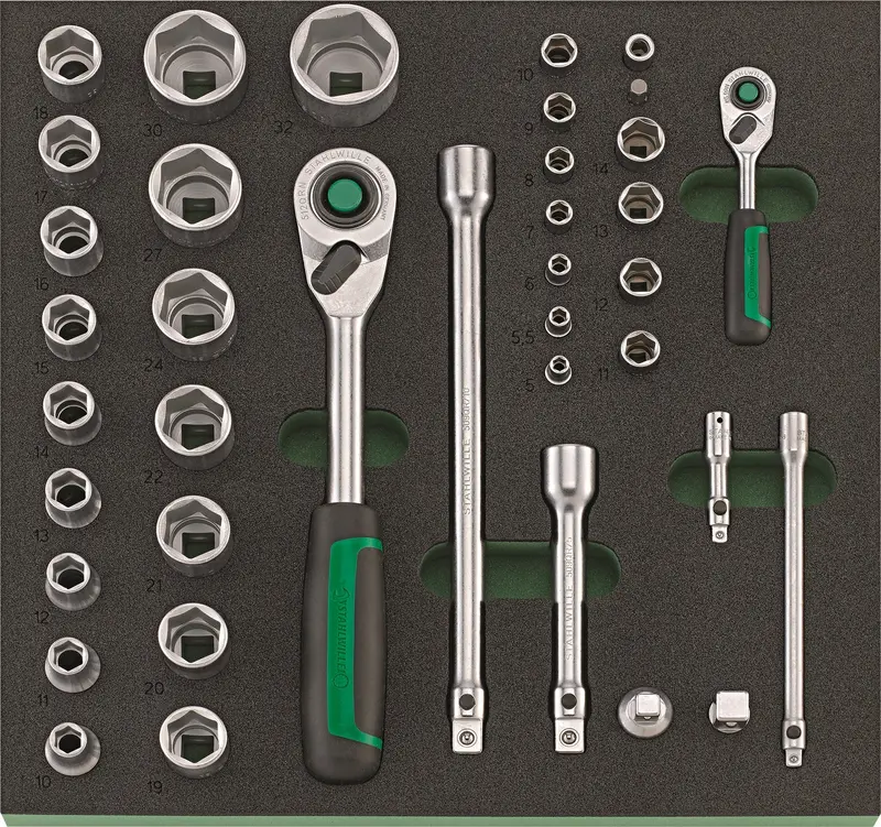 Stahlwille Tcs 1 821/38 Modular Tool Insert For Tcs Storage 1