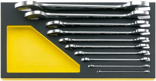 Stahlwille Tcs 10/10.6×7–30×32 Mm Mf Double Open-End Wrench Set 1