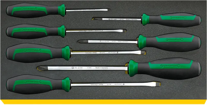 Stahlwille Tcs 4620/4640 Drall+ Screwdriver Set – Dual-Series Precision Hand Tool Kit 1