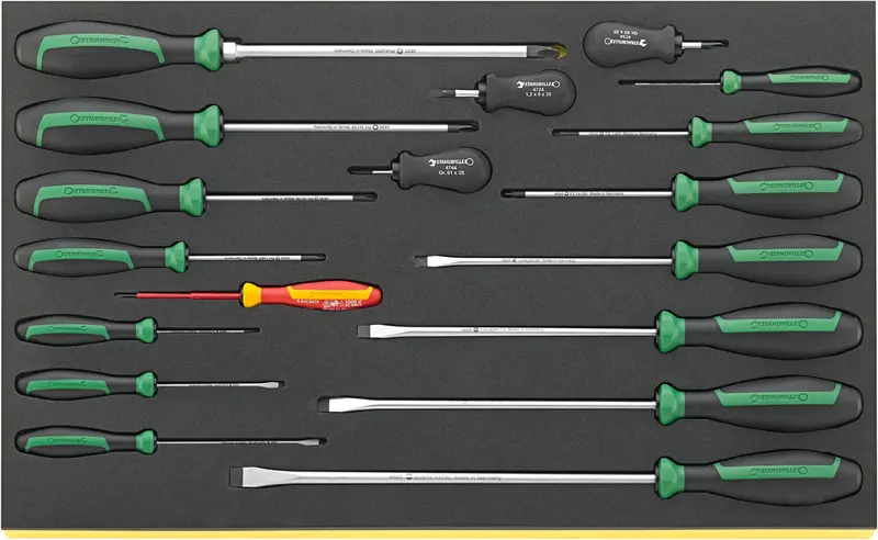 Stahlwille Tcs 4620/4660 Vde-Certified Drall+ Screwdriver Kit 1