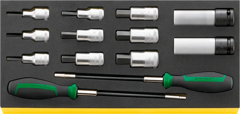 Stahlwille Tcs 54/2309K/12506 Multi-Function Hex & Wheel Nut Wrench Kit 1