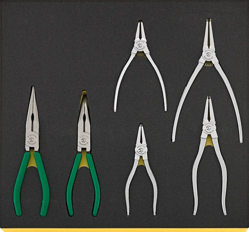 Stahlwille Tcs 6534–6545/6 Premium Pliers Set With Tcs Modular Storage 1