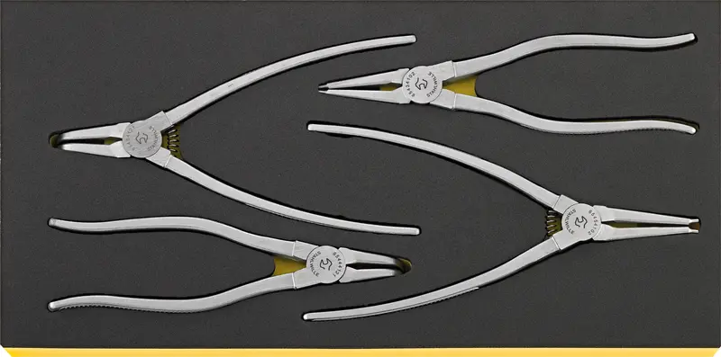 Stahlwille Tcs 6543–6546/4 Precision Pliers Set In Tcs Insert 1