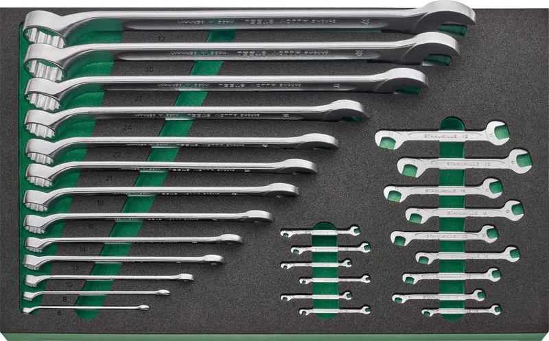 Stahlwille Tcs 9 821/28 Precision Ratcheting Wrench Set 1