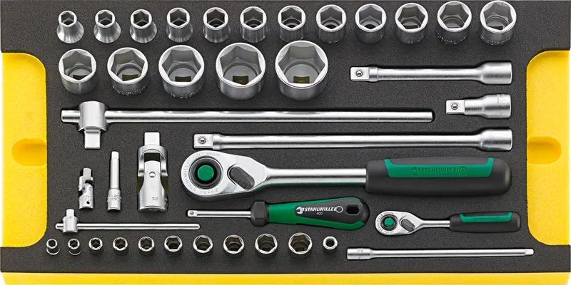 Stahlwille Tcs Wt 40/52/27/13 Multi-Tool Set – Organized In Tcs Insert, Model 96830117 1