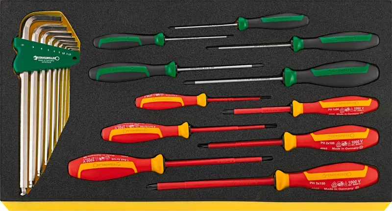 Stahlwille Tcs Wt 4650–4665-1 Drall+ Professional Screwdriver Set 1