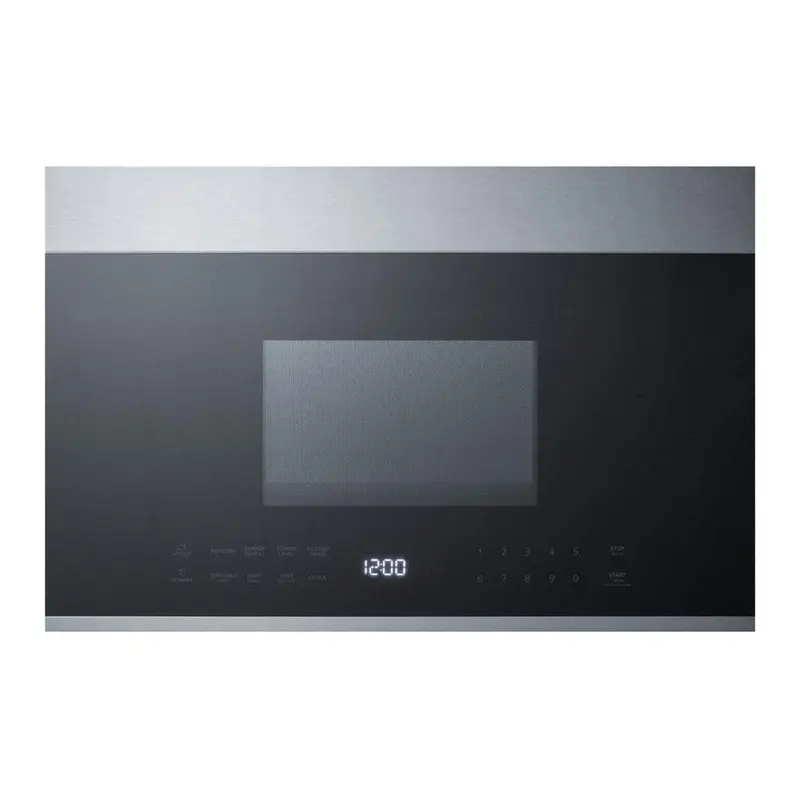 Summit Appliance 24" 1.34 Cu. Ft. Stainless Steel Over-The-Range Microwave 1