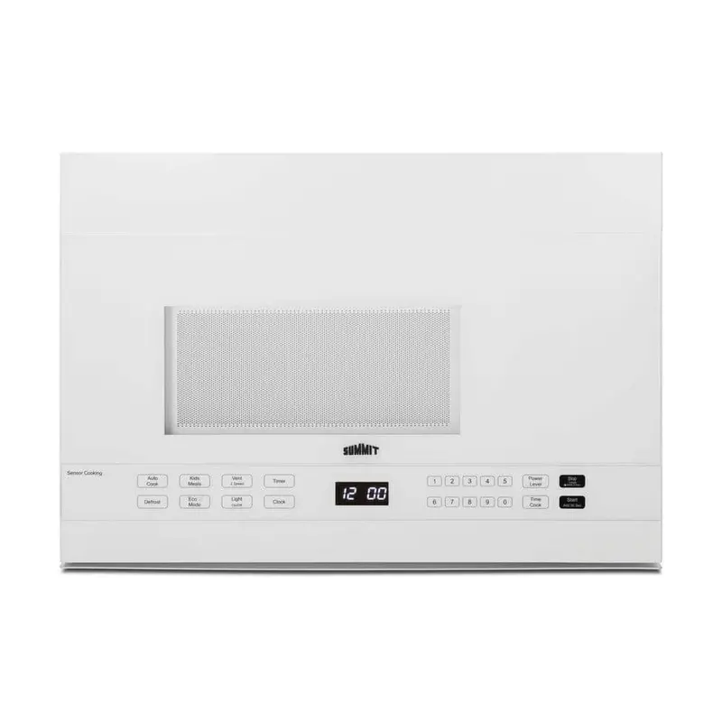Summit Appliance 24" 1.4 Cu. Ft. White Over-The-Range Microwave 1