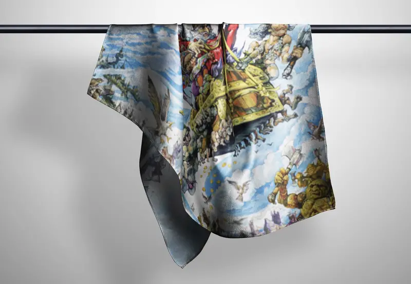 The Light Fantastic Signature Silk Scarf 1