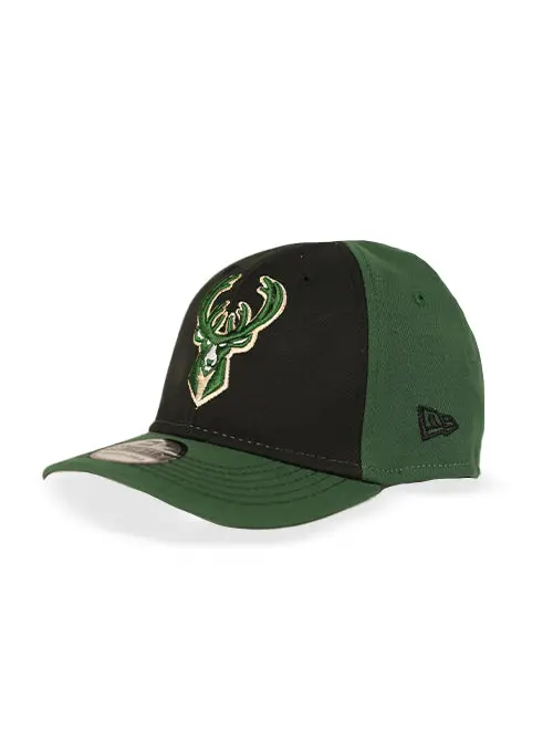 Toddler 39Thirty Two-Tone Icon Flex Fit Hat – Milwaukee Bucks 1