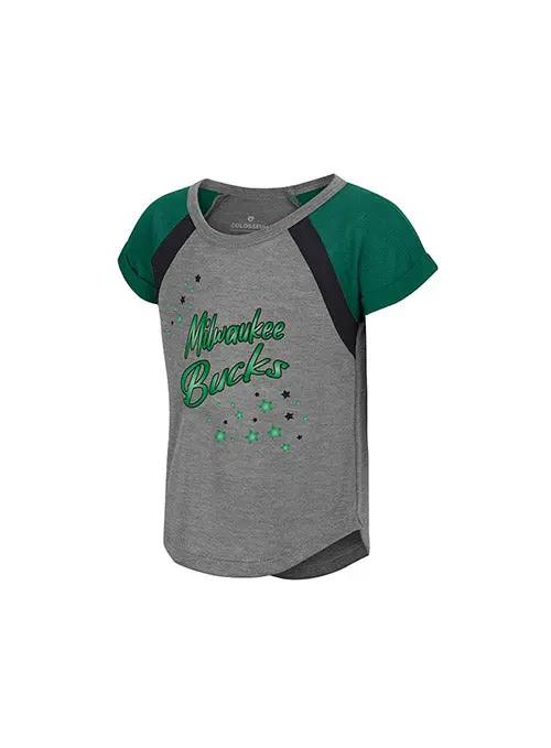 Toddler Girls Chloe Milwaukee Bucks T-Shirt 1
