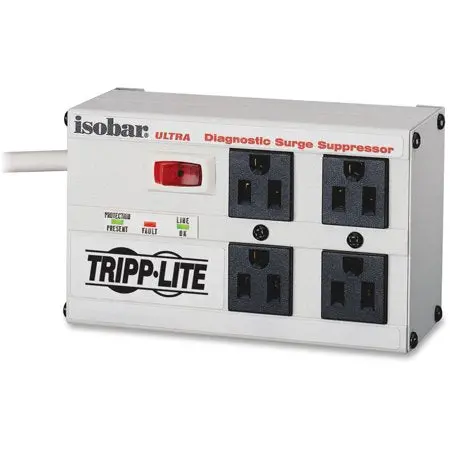 Tripp Lite Isobar4Ultra Premium Surge Protector With Isolation Technology 1