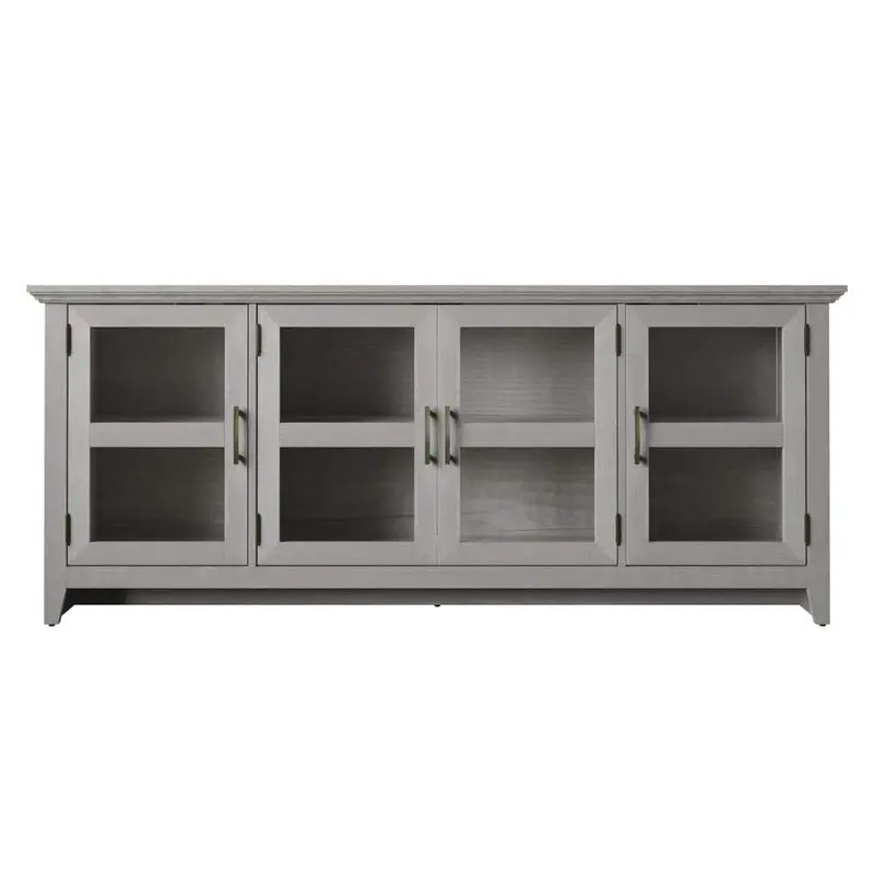 Twin Star Home Norwalk Oak Tv Console: 72-Inch Rustic Entertainment Center With Cable Management 1