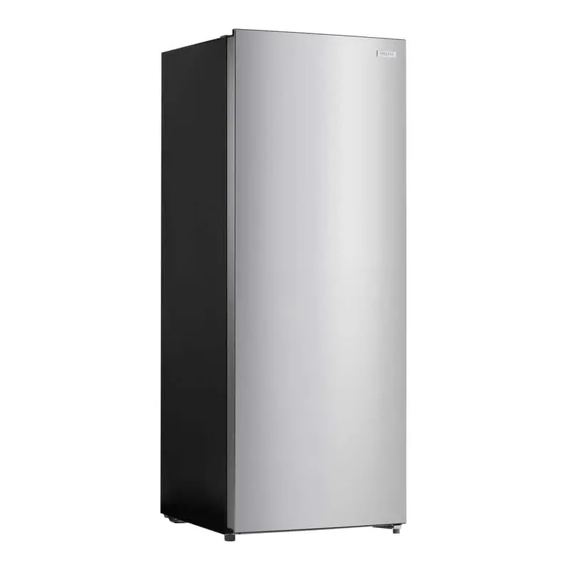 Vissani Stainless Steel 7-Cubic-Foot Convertible Upright Freezer-Refrigerator For Garage Use 1