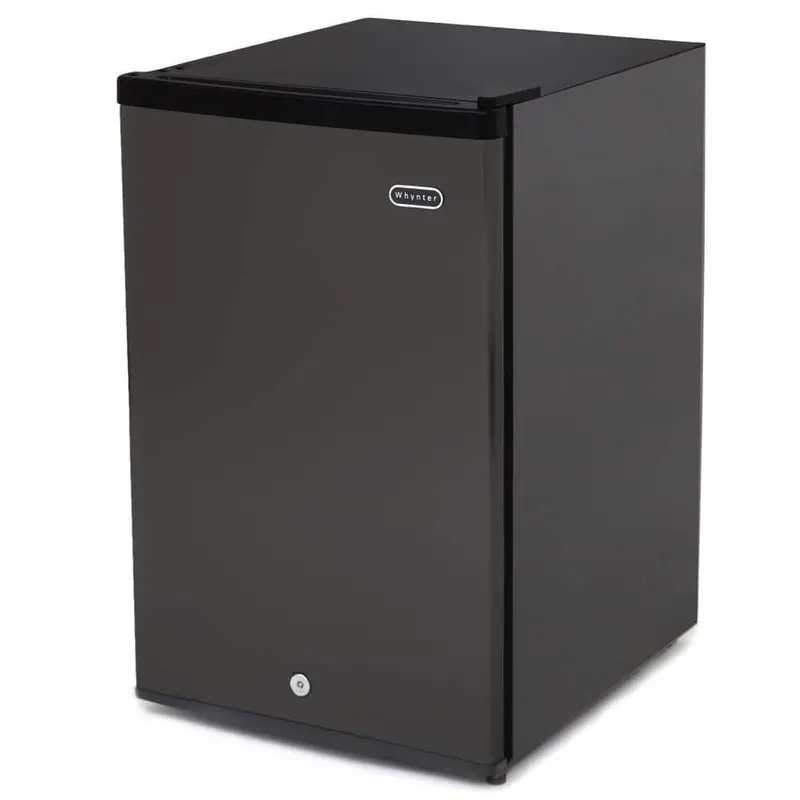 Whynter Black 3.0-Cubic-Foot Energy Star Upright Freezer With Security Lock 1