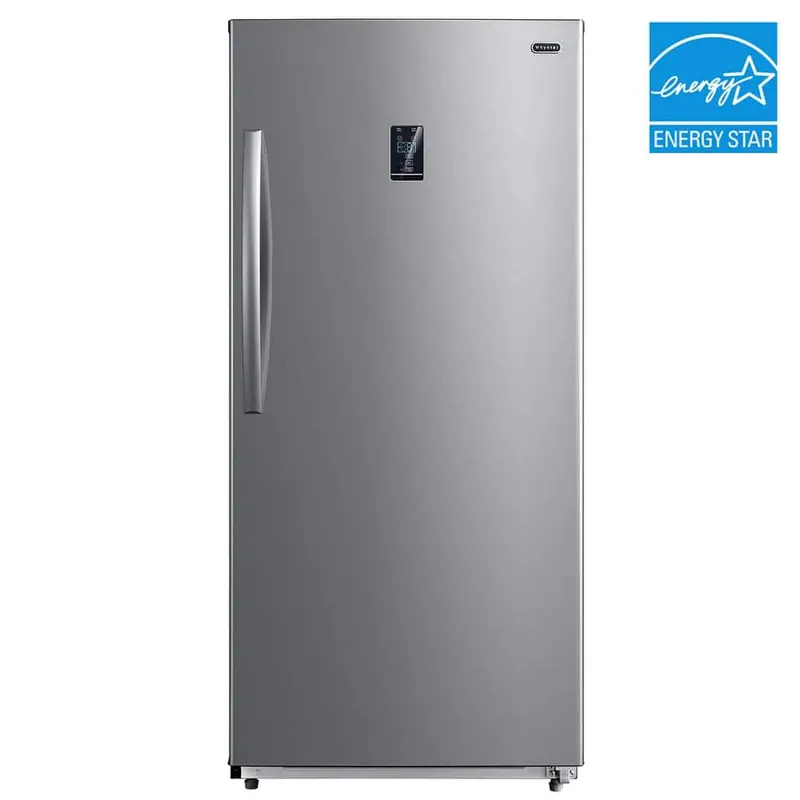 Whynter Stainless Steel 13.8-Cubic-Foot Energy Star Digital Convertible Upright Freezer-Refrigerator 1