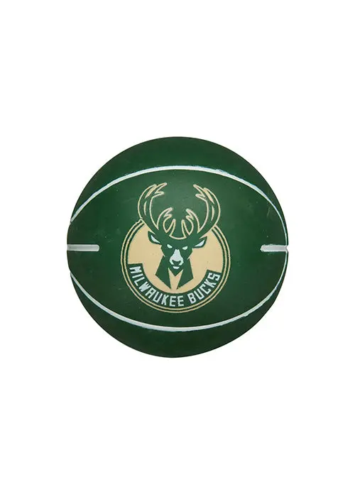 Wilson Mini Milwaukee Bucks Basketball – Super Dribbler Size 1