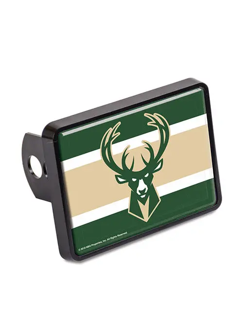 Wincraft Universal Hitch Cover – Milwaukee Bucks Team Logo Accessory 1
