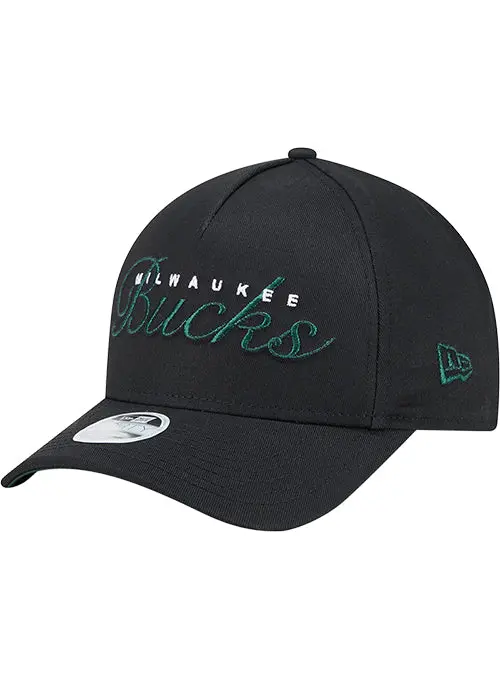 Women'S Metallic 9Forty M-Crown Snapback Hat – Milwaukee Bucks 1