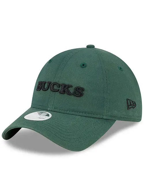 Women'S New Era 9Twenty Shoutout Adjustable Hat – Milwaukee Bucks 1