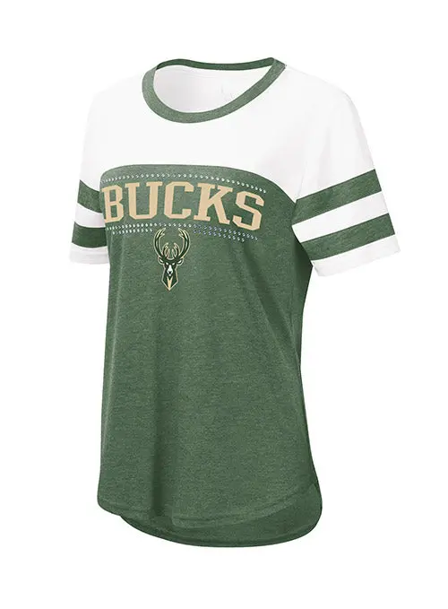 Women'S Touch Setter Milwaukee Bucks T-Shirt 1